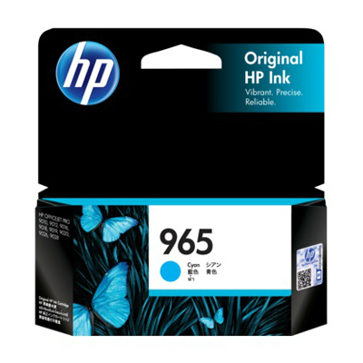 HP 3JA77AA (NO.965) CYAN ORIGINAL INK CARTRIDGE 101072538