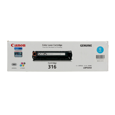 CANON   316C CYAN 藍色 FOR LBP5050N 102031067