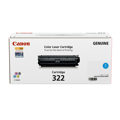 CANON 碳粉盒 322C CYAN 藍色   LBP9100CDN 102031094