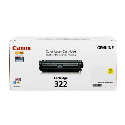 CANON 碳粉盒 322Y YELLOW 黃色   LBP9100CDN 102031096