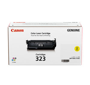 CANON 碳粉盒 323Y YELLOW 黃色   LBP7750CDN 102031113