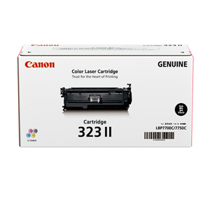 CANON 碳粉盒 323BK II BLACK黑色   LBP7750CDN 102031114