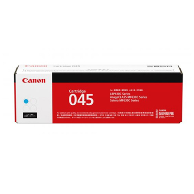 CANON CART. 045 C 碳粉盒 1.3K FOR MF635CX/613CDW/611CN  (1241C003AA01) 102031160