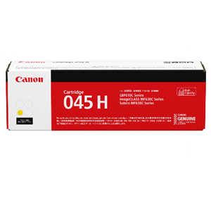 CANON CART. 045 H Y 碳粉盒 2.2K   MF635CX/613CDW/611CN  (1243C003AA01) 102031163
