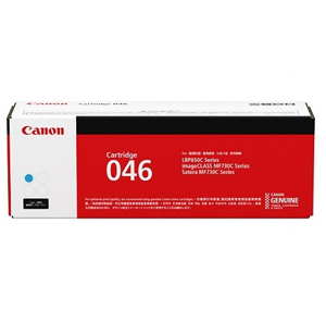 CANON CART. 046 C 碳粉盒 2.3K   MF735CX/654CX  1249C003AA01) 102031168