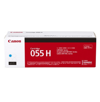 CANON CART. 055H CYAN 藍色 碳粉盒 (5.9K) FOR MF746Cx 102031196