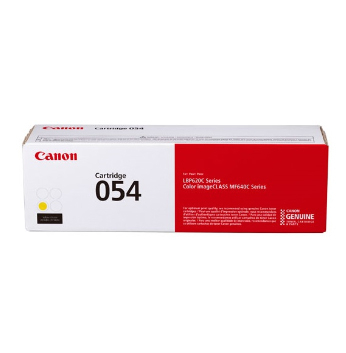 CANON CART. 054 YELLOW 黃色 碳粉盒   MF643CDW/MF645CX 102031194