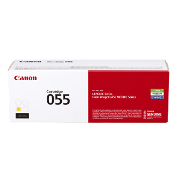 CANON CART. 055 YELLOW 黃色 碳粉盒   MF746CX (3013C003AA01) 102031204