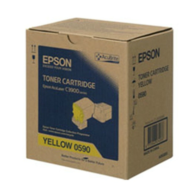 EPSON S050590 YELLOW 黃色 碳粉盒   C3900DTN 102052123