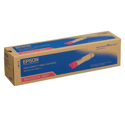 EPSON C13S050657 MAGENTA 洋紅 碳粉盒   C500DN 102052153