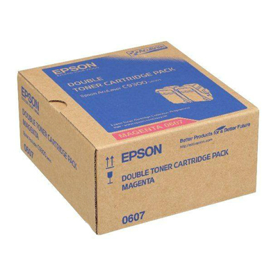 EPSON S050607 MAGENTA 洋紅 碳粉盒   AL-C9300N (DOUBLE PACK) 102052142