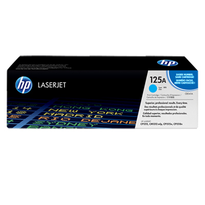 HP CB541A #125A CYAN 藍色 碳粉盒   CP1215/1515/1518/CM1312 (1.4K) 102072134