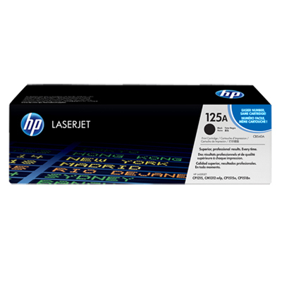 HP CB540A #125A BLACK黑色 碳粉盒   CP1215/1515/1518/CM1312 (2.2K) 102072133