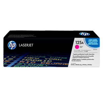 HP CB543A #125A MAGENTA 洋紅 碳粉盒   CP1215/1515/1518/CM1312 (1.4K) 102072136