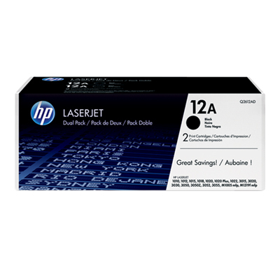 HP Q2612AD BLACK黑色 碳粉盒   LJ1020/3035/3055/ 1010/1022/3030M1005/ 102072146