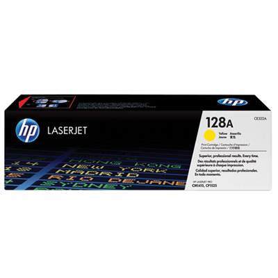 HP CE322A #128A YELLOW 黃色 碳粉盒   CLJ CP1525/CM1415 (1300 pgs) 102072176