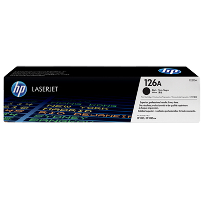 HP CE310A #126A BLACK黑色 碳粉盒   CP1025 (1.2K) 102072183