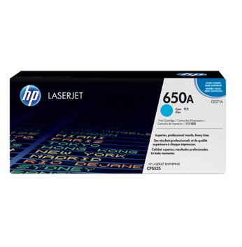 HP CE271A #650A CYAN 藍色 碳粉盒   CP5525 (15K) 102072189