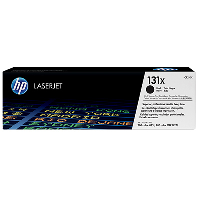 HP CF210X #131X BLACK黑色 碳粉盒   M276NW (2.3K) 102072216