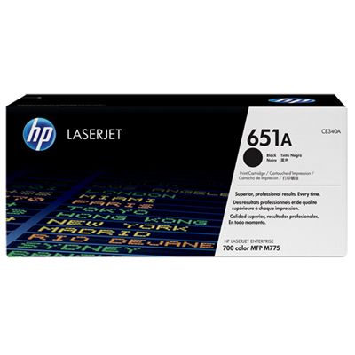 HP CE340A #651A BLACK黑色 碳粉盒   MFP775 (13.5K) 102072217