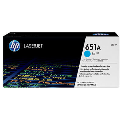 HP CE341A #651A CYAN 藍色 碳粉盒   MFP775 (16K) 102072218