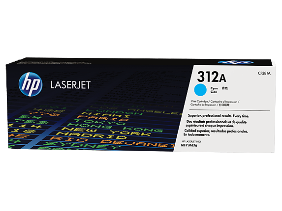 HP CF381A 312A CYAN 藍色 鐳射打印機 碳粉盒   M476 (2.7K) 102072240