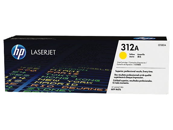 HP CF382A 312A YELLOW 黃色 鐳射打印機 碳粉盒   M476 (2.7K) 102072241
