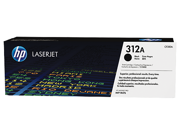 HP CF380A 312A BLACK黑色 碳粉盒   M476 (2.4K) 102072254