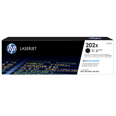 HP CF500X (NO.202X) BLACK黑色 碳粉盒     M254NW 102072336