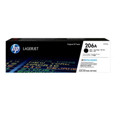 HP W2110A #206A BLACK黑色 碳粉盒     M255/M283 (1,350 PAGES) 102072399