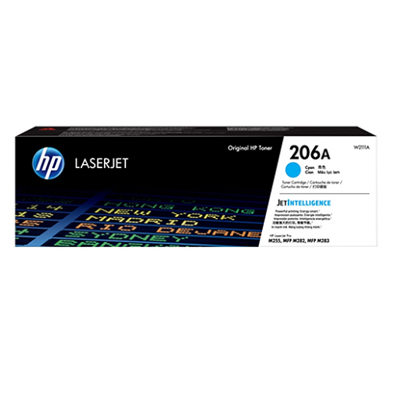 HP W2111A #206A CYAN 藍色 碳粉盒     M255/M283 (1,250 PAGES) 102072400