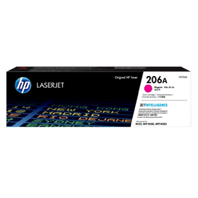 HP W2113A #206A MAGENTA 洋紅 碳粉盒     M255/M283 (1,250 PAGES) 102072402