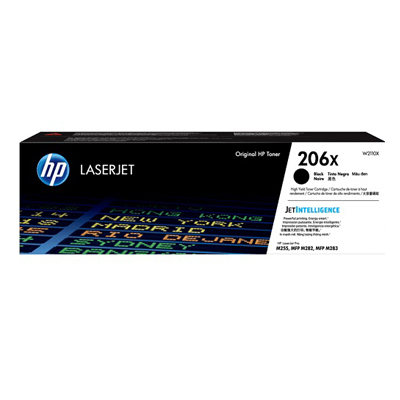 HP W2110X #206X HIGH YIELD BLACK黑色 ORIGINAL 鐳射打印機 碳粉盒   (3,150PAGES) 102072403
