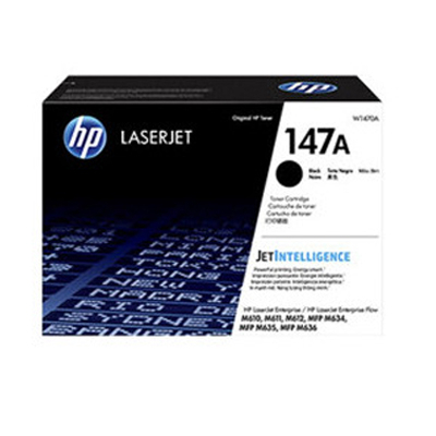 HP W1470A #147A BLACK黑色 碳粉盒     M610/M611/M634/M635/M636 (10,500 PAGES) 102072408