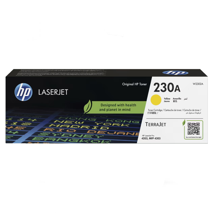 HP W2302A #230A YELLOW 黃色 鐳射打印機 碳粉盒   102072444