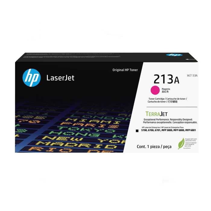 HP W2133A #213A MAGENTA 洋紅 碳粉盒   (3000 PAGES) 102072454
