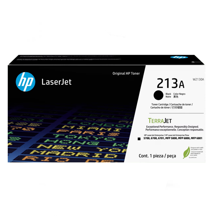 HP W2130A #213A BLACK黑色 碳粉盒   (3500 PAGES) 102072451