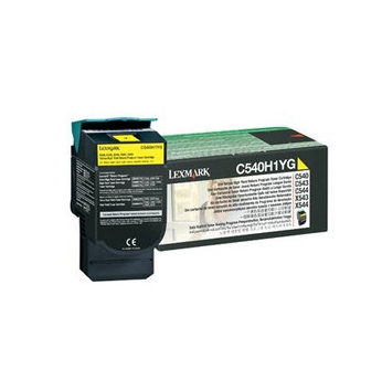 LEXMARK C540H1YG YELLOW 黃色 碳粉盒   C540/C543/C544 102095136