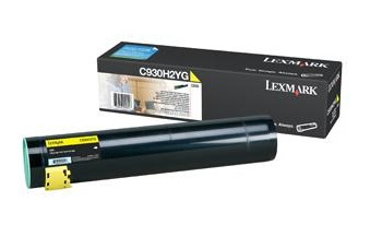 LEXMARK C930H2YG YELLOW 黃色 碳粉盒   C935 (24K) 102095131