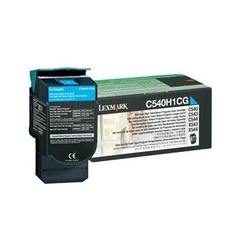 LEXMARK C540H1CG CYAN 藍色 碳粉盒   C540/C543/C544 102095134