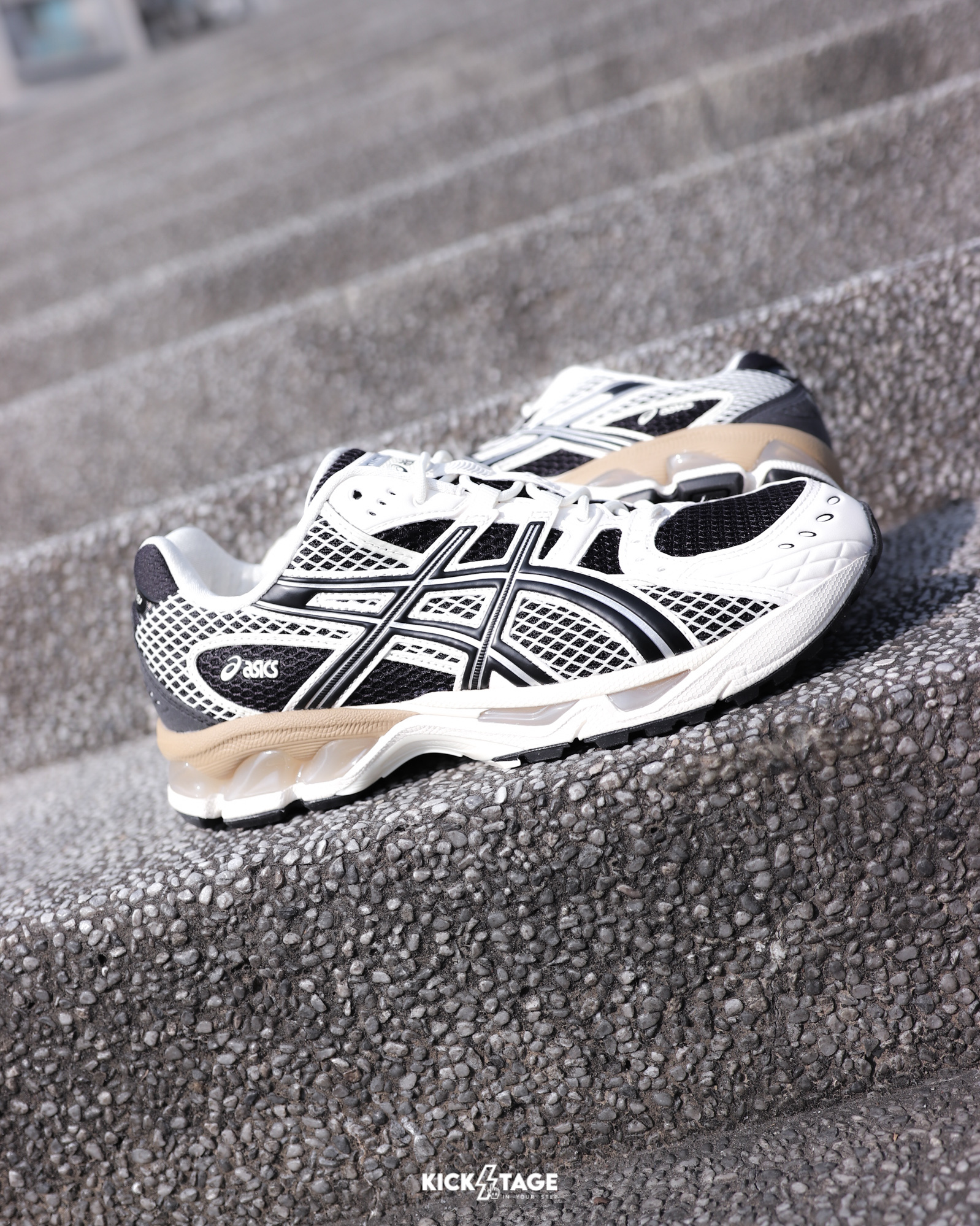 男鞋 ASICS GEL-NIMBUS 10.1 白黑 緩震 支撐 網眼 透氣 運動 休閒鞋【1203A877-001】