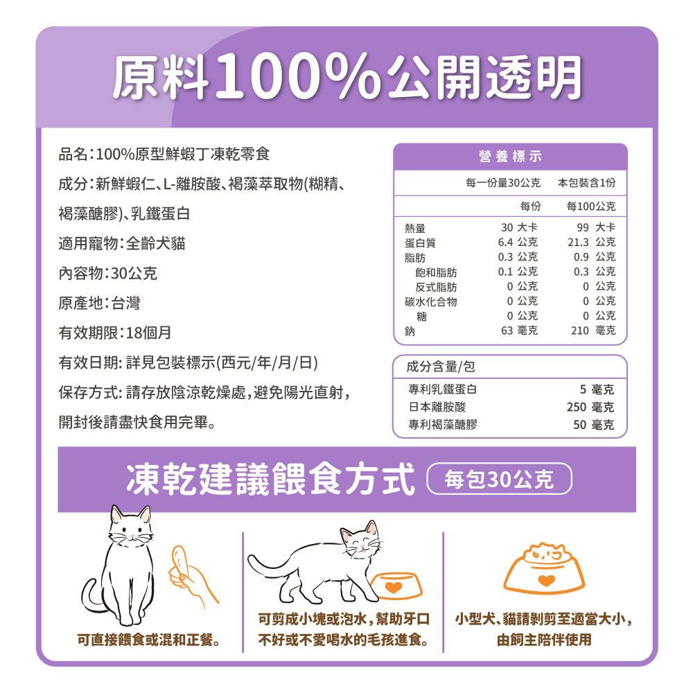 Petstimes毛孩時代｜100%原型凍乾丁零食