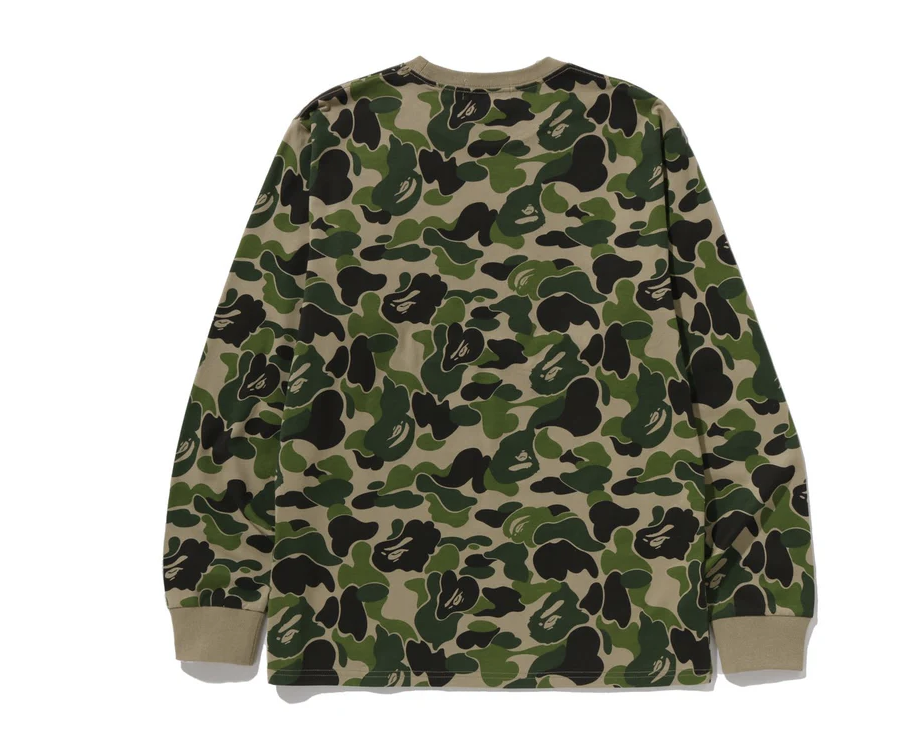 【BAPE男生】0110 發售 ABC CAMO BAPE STA LS TEE