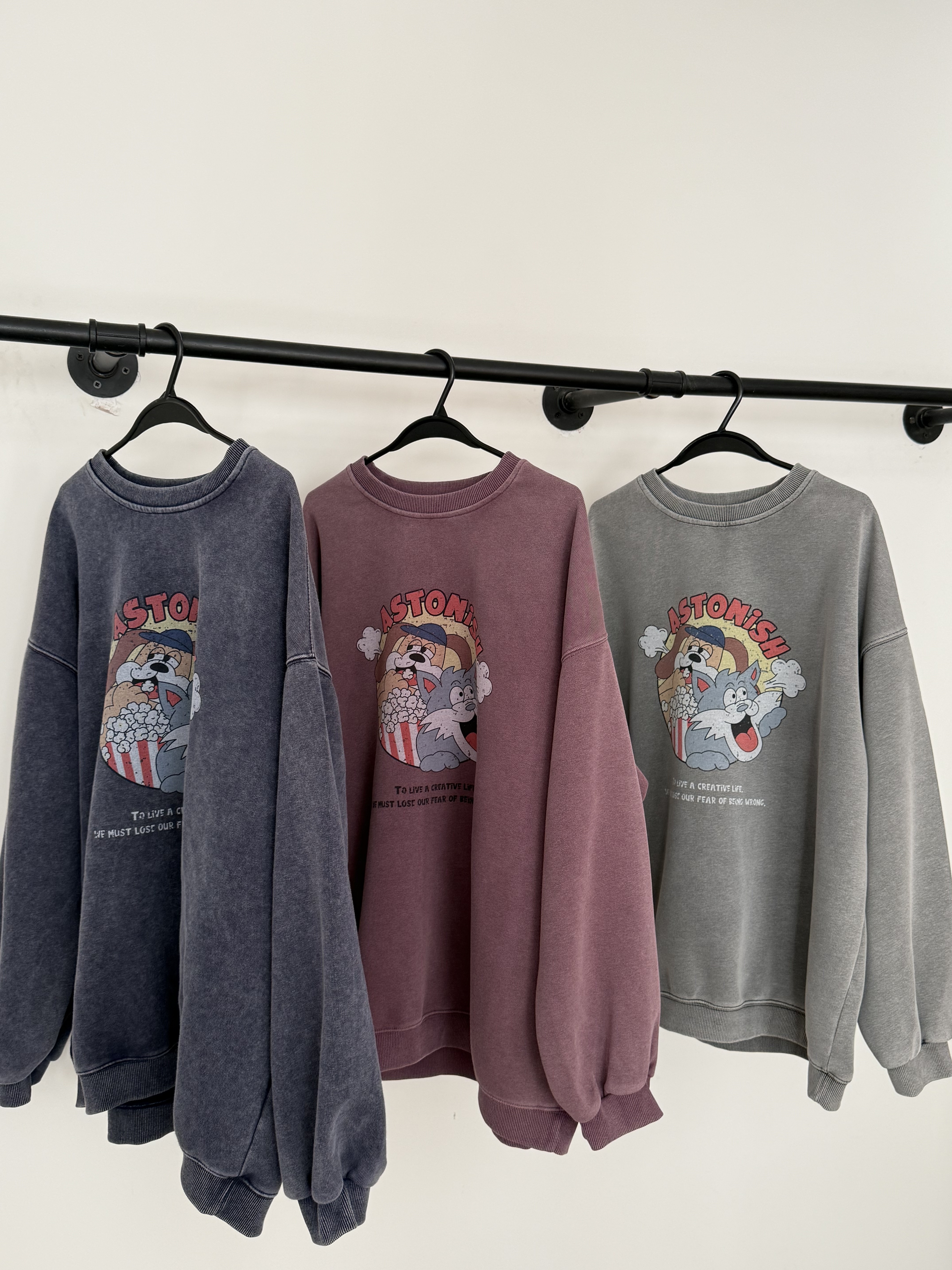 卡通水洗大學Ｔ