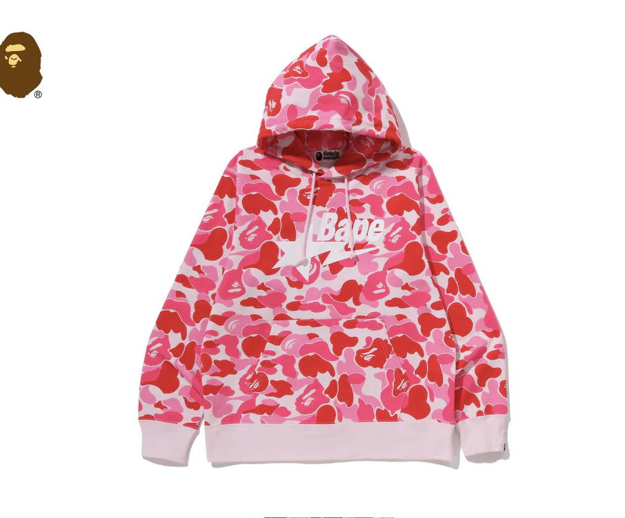 【BAPE男生】0110 發售 ABC CAMO BAPE STA PULLOVER HOODIE