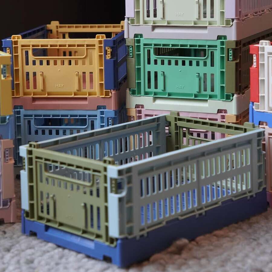 HAY Colour Crate Mix M / 收納籃