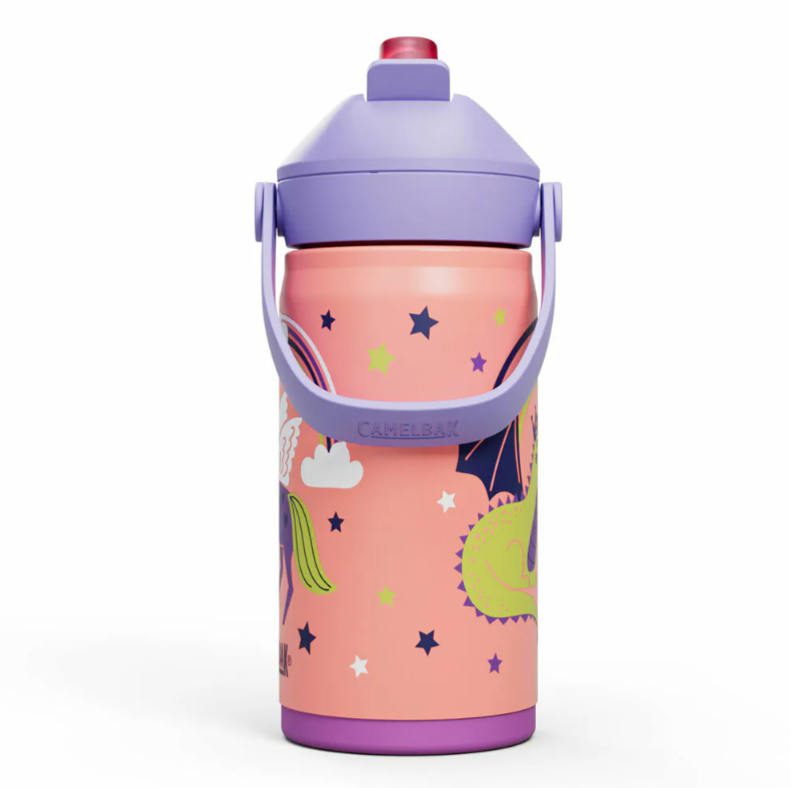Camelbak Flip Straw兒童吸管不鏽鋼保溫瓶(保冰) - 魔幻獨角獸