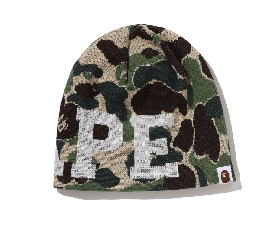 【BAPE配件】0110 發售 ABC CAMO KNIT CAP