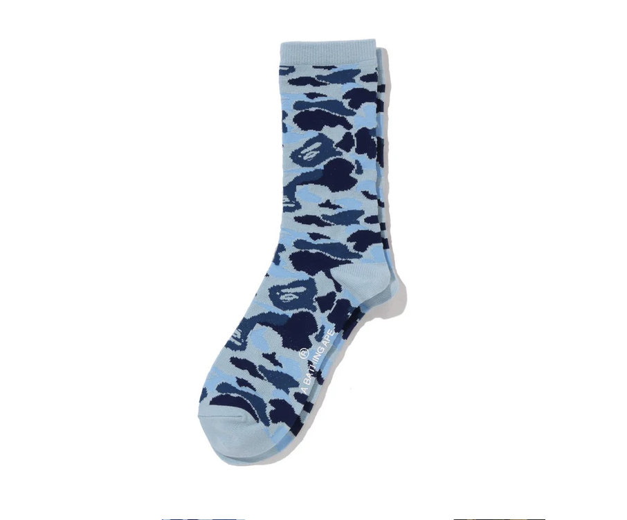 【BAPE配件】0110 發售 ABC CAMO JACQUARD SOCKS