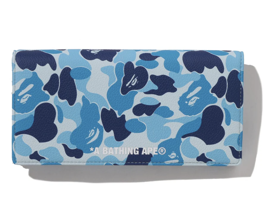 【BAPE配件】0110 發售 ABC CAMO LONG WALLET